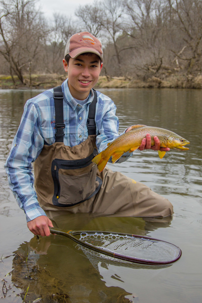 Aric's biggest trout to date!